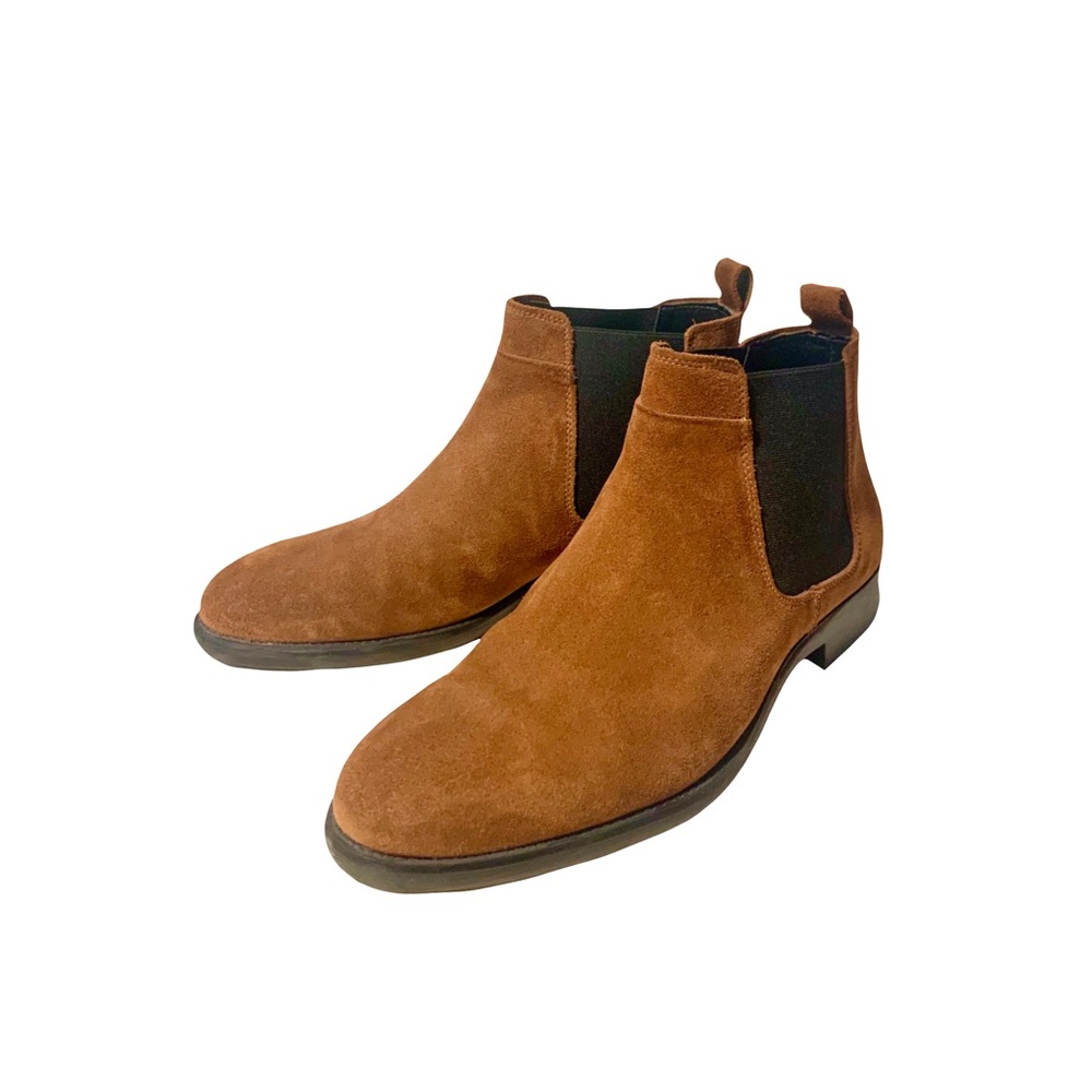 Mens Suede Chelsea Boots